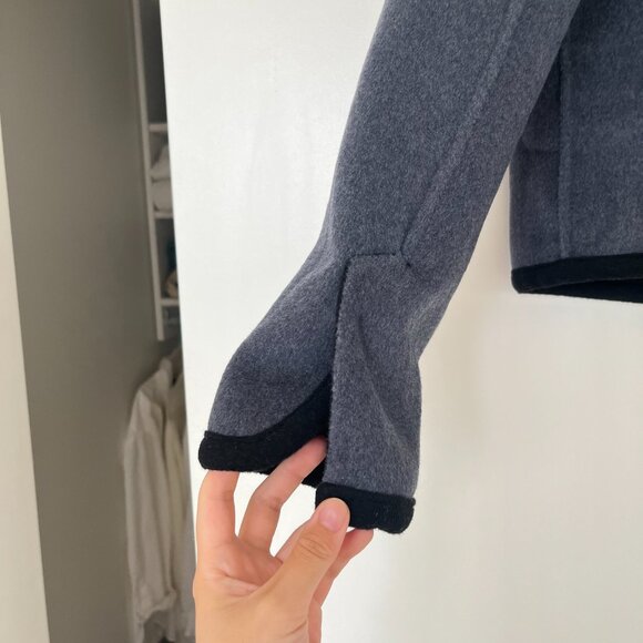 Proenza Schouler Cashmere Blend Reversible Melton Jacket - Picture 11 of 12